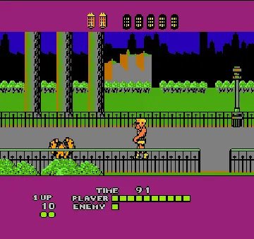 Bad Street Brawler (USA) screen shot game playing